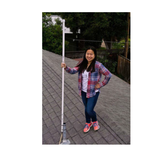 Ed Fong GMRS Antenna -DBJ -+5dB Gain Antenna (pvc pipe not included)(Orange Tag)